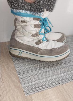 Натур.замш+водонепроникний нейлон/дитячі сапожки