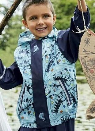 Куртка-дождевик водоотталкивающая и ветрозащитная для мальчика lupilu 110-116