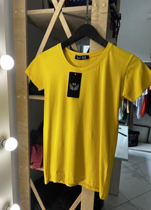 Футболка жовта, турецька, sale