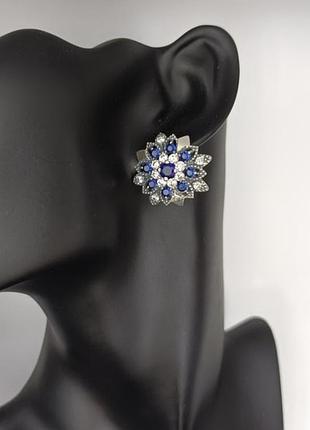 Серебряные серьги