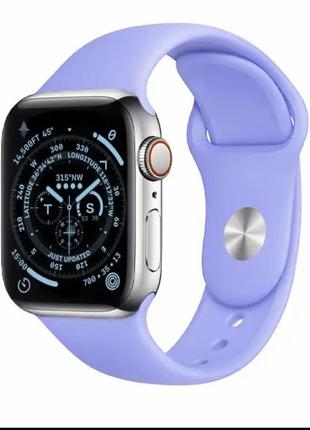 Силиконовый ремешок для apple watch