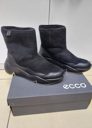 Зимние сапоги ecco shunky sneaker w оригинал