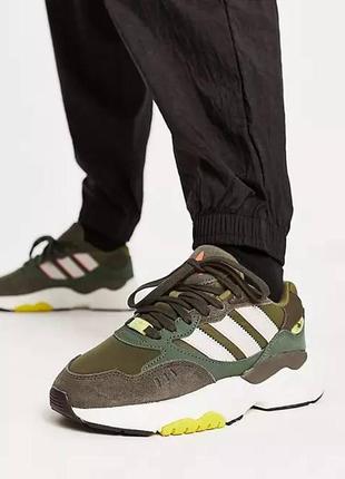 Кроссовки adidas originals retropy f3 sneakers in khaki