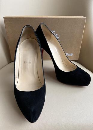 Туфлі christian louboutin замшеві оригінал