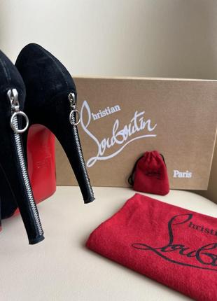 Туфли christian louboutin замшевые оригинал5 фото