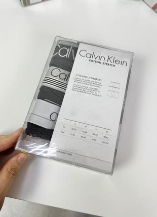 Труси  calvin klein boxers в пакі 3 шт.5 фото