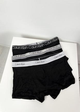 Труси  calvin klein boxers в пакі 3 шт.2 фото