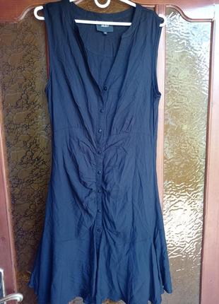 Легкое вискозное платье сарафан4 фото