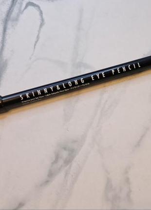 Карандаш для глаз j. cat skinny &amp; long eye pencil в оттенке bulk black