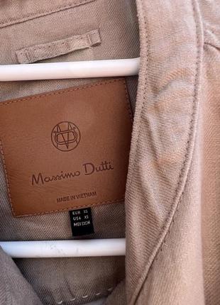 Пиджак бомбер massimo dutti p -36/388 фото