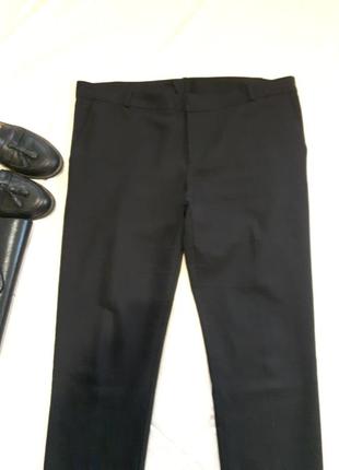 Базовые классические чёрные брюки.2 фото