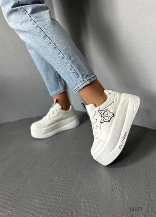 Жіночі кеди на високій підошві