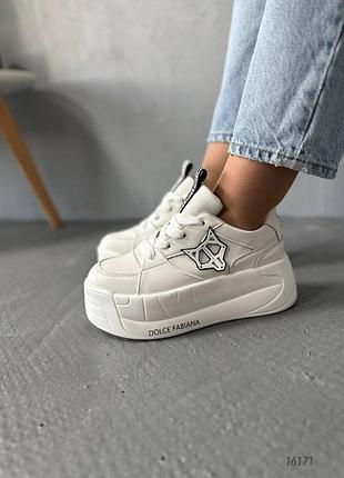 Жіночі кеди на високій підошві2 фото