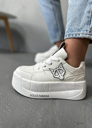 Жіночі кеди на високій підошві5 фото