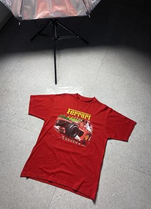 Винтажная футболка от ferrari official merch2 фото