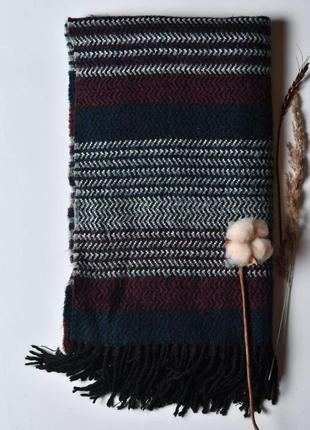 Великий шарф зимовий шарфик на зиму pull&bear шарф большой на зиму палантин платок