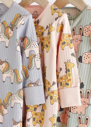 Чоловічкі бавовняні для дівчаток 0-3 рочки🦄🦄🦄new collection!3 фото