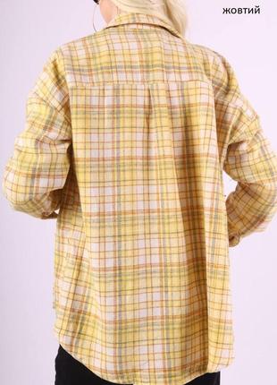 Жіноча байкова сорочка (тр-320114)2 фото