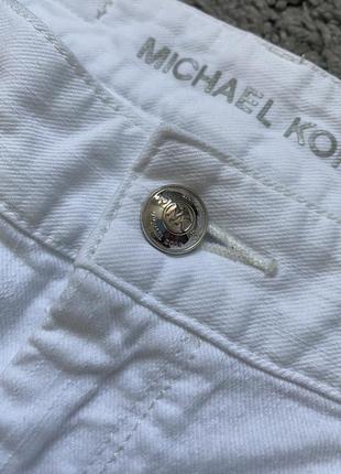 Білі джинси прямого крою michael kors 34-36 розмір xs-s3 фото