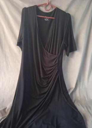 Женское вискозное платье, европейские размеры 48,50