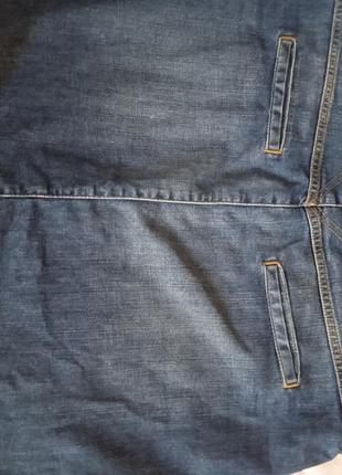 Юбка джинсовая,р 16 замеры на фото4 фото