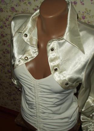 Шикарна нарядна блузка s,xs