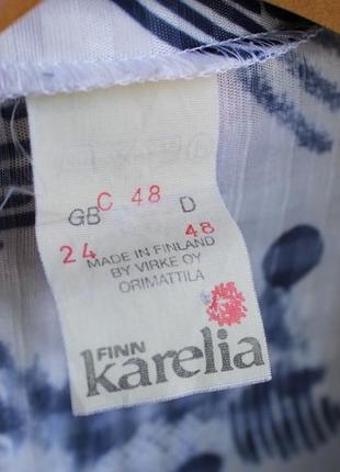 Интересная блуза с пышными рукавами от финского бренда finn karelia7 фото
