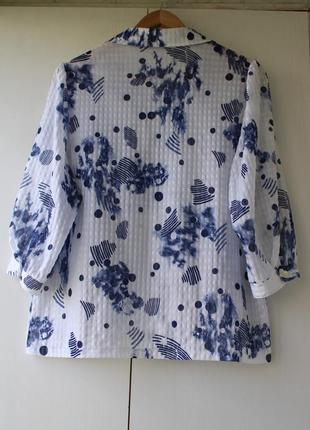 Интересная блуза с пышными рукавами от финского бренда finn karelia5 фото