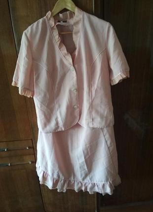 Нарядний жіночий костюм двійка