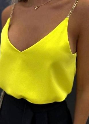 Женская стильная блузка супер софт 42-44,46-48 бежевый,черный,белый,желтый,малина2 фото