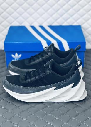 Кросівки чоловічі adidas sharks кросівки адідас шаркс чорні3 фото