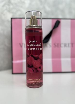 Спрей парфюмированный bath and body works sun-ripened raspberry оригинал