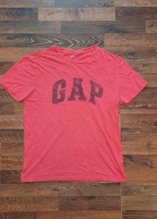 Мужская футболка gap с большим лого