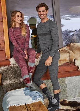 Термо легінси чоловічому капрі бриджі спортивні зональні crivit sportsl l