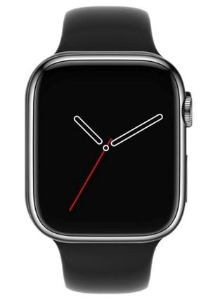 Чоловічий смарт-годинник smart apple black watch, чорний