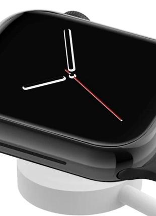 Мужские смарт-часы smart apple black watch, черный3 фото