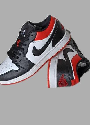 Кроссовки подростковые nike air jordan 1 . найк джордан 1. кроссовки унисекс кожанные молодежные кож