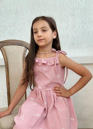 Сарафан из муслина