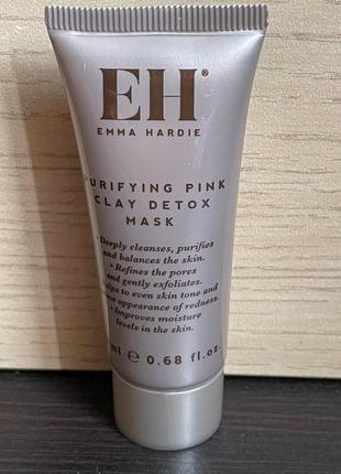 Очисна маска emma hardie purifying pink clay detox masк, 15 мл