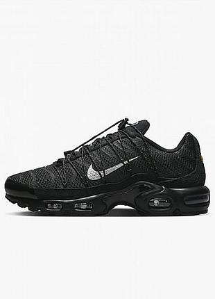 Nike air max tn plus lace toggle black reflective