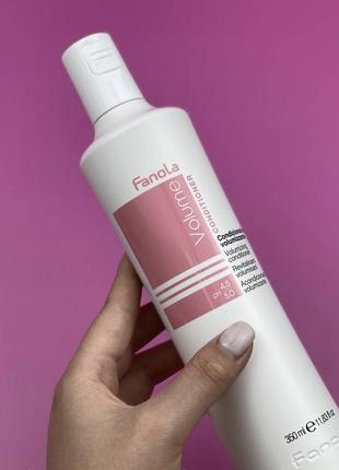 Кондиционер для тонких волос fanola volumizing 350 мл