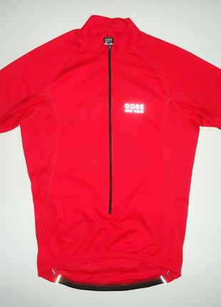 Велофутболка  gore bike wear  jersey красная (m)