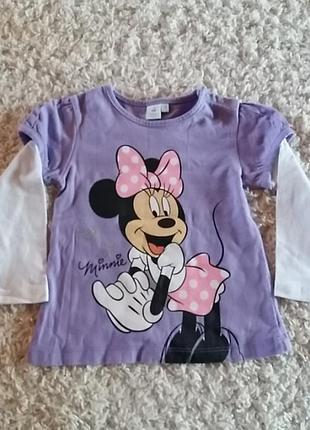 Реглан minnie. 86й роз.