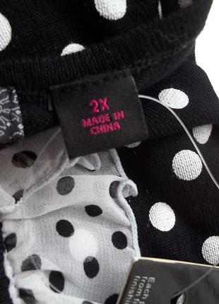 ( 50 / 52 р ) женская кофта свитер блуза в горошек новая6 фото