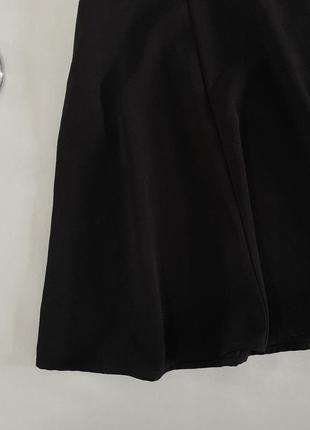 Черное короткое платье с вырезом, сарафан h&amp;m divided в новом состоянии5 фото