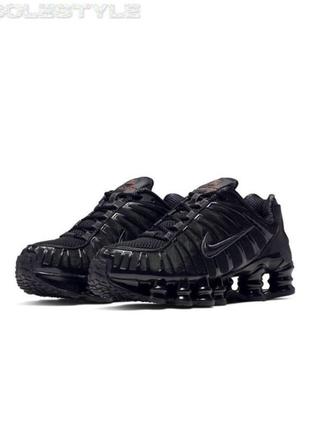 Nike shox lt all black