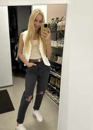 Неймовірні щільні джинси mom від бренду primark4 фото