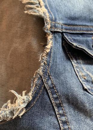 Вкорочена джинсова жилетка6 фото