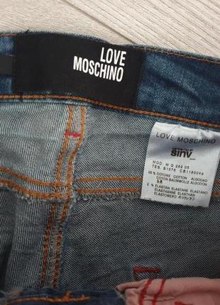 Джинсы love moschino  оригинал4 фото