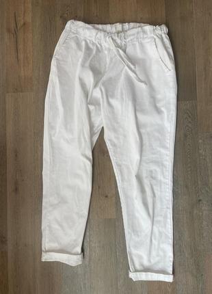 Летние белые брюки итальялия1 фото